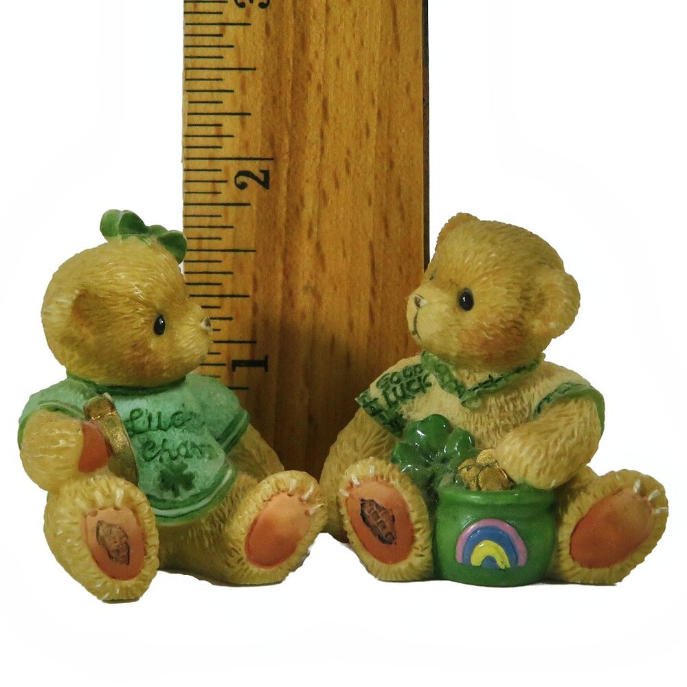 Vintage 1998 P. Hillman ENESCO Lucky Charm - Pot Of Gold Irish Luck Teddy Bears